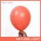 Coral Light Red Latex Helium Balloon(Red-y22)3.54 x 3.54 x 6.69 inches